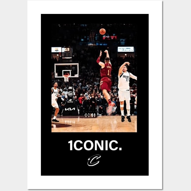 Cleveland Cavaliers Max Strus Wall Art by RansomBergnaum